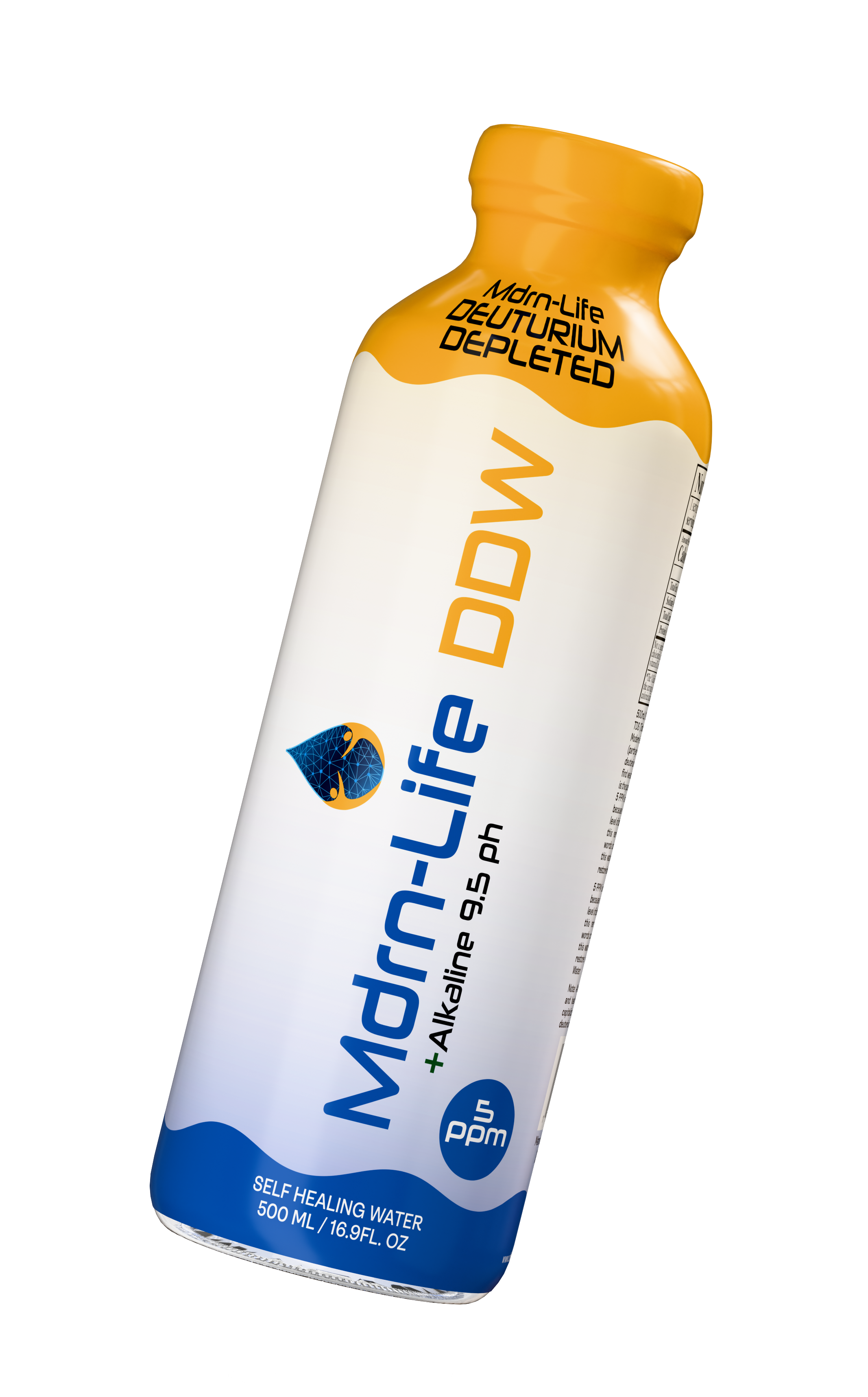 Mdrn-Life DDW 500 ml premium glass bottle